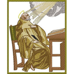 Embroidery Design Saint Bernard Of Clairvaux 2..