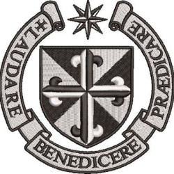 Matriz De Bordado Escudo Benedicere Praedicare