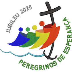 Diseño Para Bordado Jubileo 2025 Peregrinos De La Esperanza 10 Tallas Pt