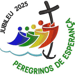 Diseño Para Bordado Jubileo 2025 Peregrinos De La Esperanza 4 Tallas