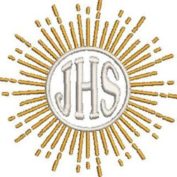 Diseño Para Bordado Jhs 8 Cm