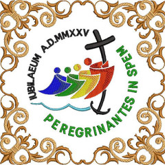 Embroidery Design Pilgrims Of Hope In Latin..