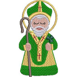 Diseño Para Bordado San Patricio Cute