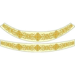 Embroidery Design Set For Creation Of Liturgical Collars 194