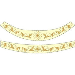 Embroidery Design Set For Creation Of Liturgical Collars 195