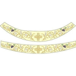 Embroidery Design Set For Creation Of Liturgical Collars 196