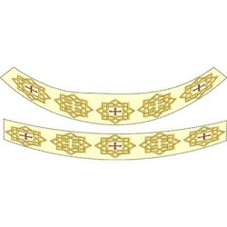 Embroidery Design Set For Creation Of Liturgical Collars 199