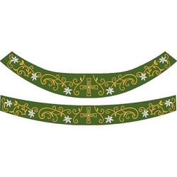 Embroidery Design Set For Creation Of Liturgical Collars Lírios 263