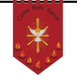 Matriz De Bordado Conjunto Para Bandeira Do Divino Espírito Santo Inglês
