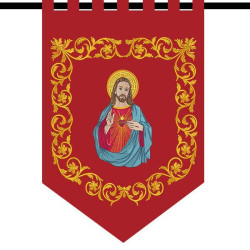 Embroidery Design Set For Sacred Heart Of Jesus Standard 421