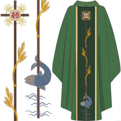 Diseño Para Bordado Set Galón Eucaristia 432