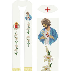 Embroidery Design Set For Saint Joseph Stole 509