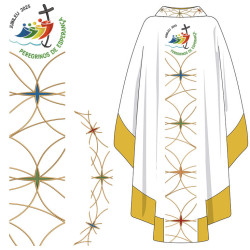 Gallon Set Embroidery Design Chasuble Pilgrims Of Hope 545