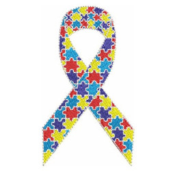 Embroidery Design Symbol Of Autism 2