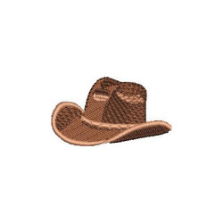 Embroidery Design Cowboy Hat