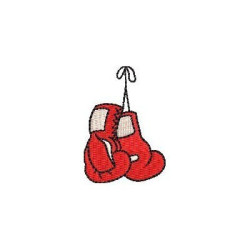 Embroidery Design Boxing Gloves