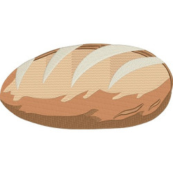 Matriz De Bordado Pão Grande