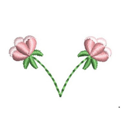 Embroidery Design Small Branch Of Flowers 2