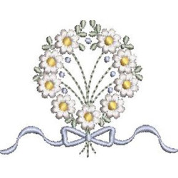 Embroidery Design Bouquet Flower 7