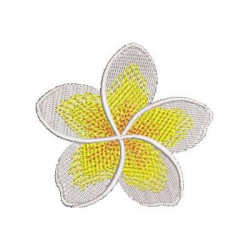 Embroidery Design Jasmine Mango Frangipani