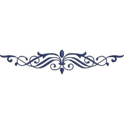 Embroidery Design Decorative Filigree 15 Cm