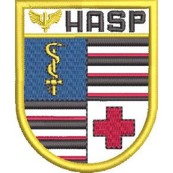 Matriz De Bordado Emblema Hasp Hospital Força Aérea 2