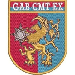 Matriz De Bordado Emblema Gab Cmt Ex Gabinete Do Comandante Do Exército