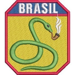 Matriz De Bordado Escudo Feb Força Expedicionária Brasileira