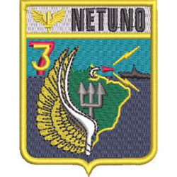 Matriz De Bordado Grupo De Aviação Esquadrão Netuno
