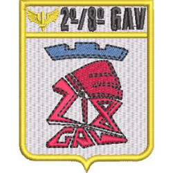Diseño Para Bordado 2º/8º Escuadrón Poti Del Grupo De Aviación Gav