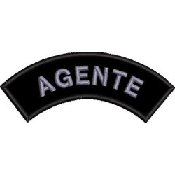 Embroidery Design Agent Emblem
