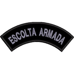 Embroidery Design Armed Escort Emblem