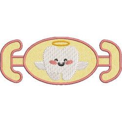 Embroidery Design Extensor With Tooth Angel
