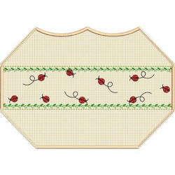 Embroidery Design 3d Embroidered Finish 4 Masks Ladybugs