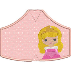Embroidery Design 6 Masks Of Protection Princess 4 From Xs To Xl