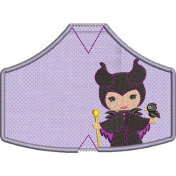 Embroidery Design 6 Masks Of Protection Witch From Xs To Xl