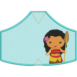 Embroidery Design 6 Masks Of Protection Hawaiian 1 From Xs To Xl