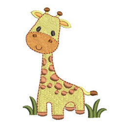 Matriz De Bordado Girafa 3