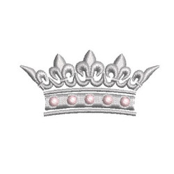 Matriz De Bordado Coroa De Princesa 2