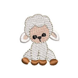 Embroidery Design Baby Sheep