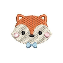 Embroidery Design Baby Fox 1