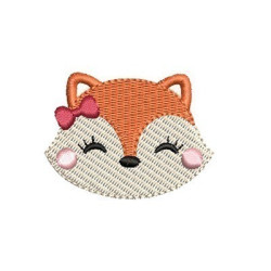 Embroidery Design Baby Fox 2