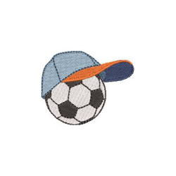 Embroidery Design Ball With Cap 2