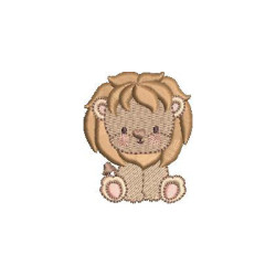 Embroidery Design Baby Lion 1