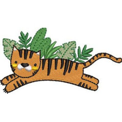 Embroidery Designtiger Safari