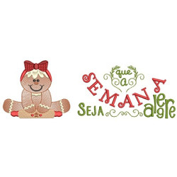 Embroidery Design Ginger Bread 4