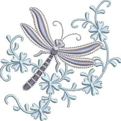 Embroidery Design Dragonfly 8