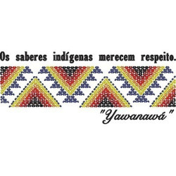 Matriz De Bordado Arte Indígena Yawanamás