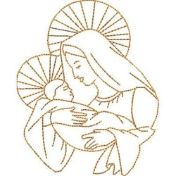 Embroidery Design Birth Of Jesus