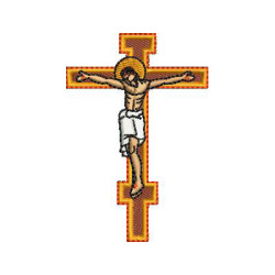 Matriz De Bordado Jesus Crucificado 8 Cm